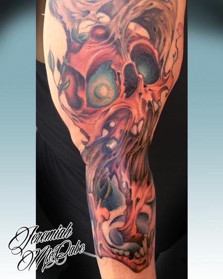 Tattoos - Skully Tree Morph - 114016